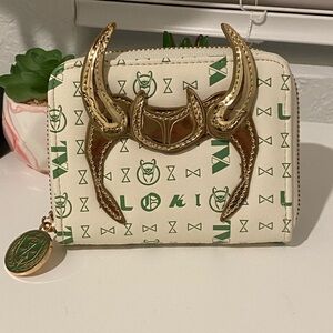 Marvel Loki Cream and Gold Women's Wallet